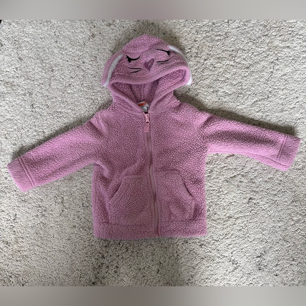 Cozy Kids Bunny Hoodie by Monkey Bars 24m